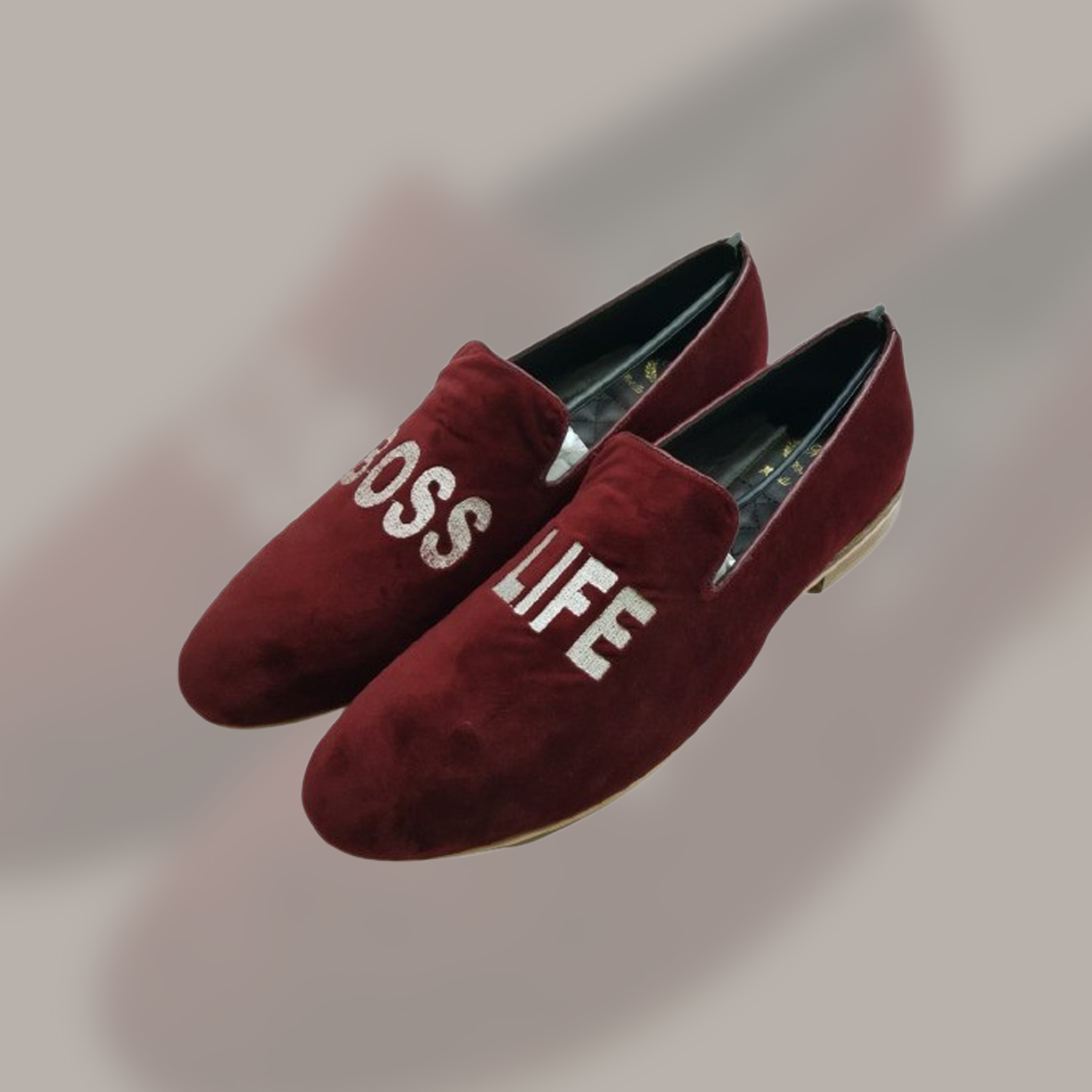 Custom leather shoe manufacturing sample